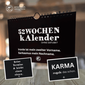 52 Wochenkalender ohne Datum – PURE FRECHHEIT