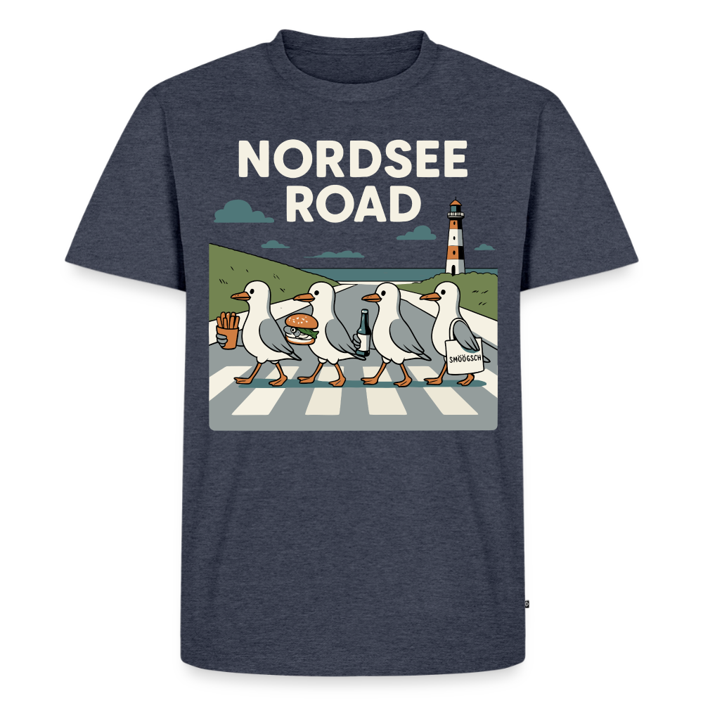 PREMIUM UNISEX T-SHIRT NORDSEE ROAD – Bild 5