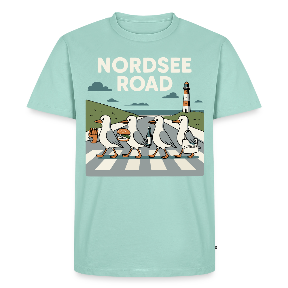 PREMIUM UNISEX T-SHIRT NORDSEE ROAD – Bild 8