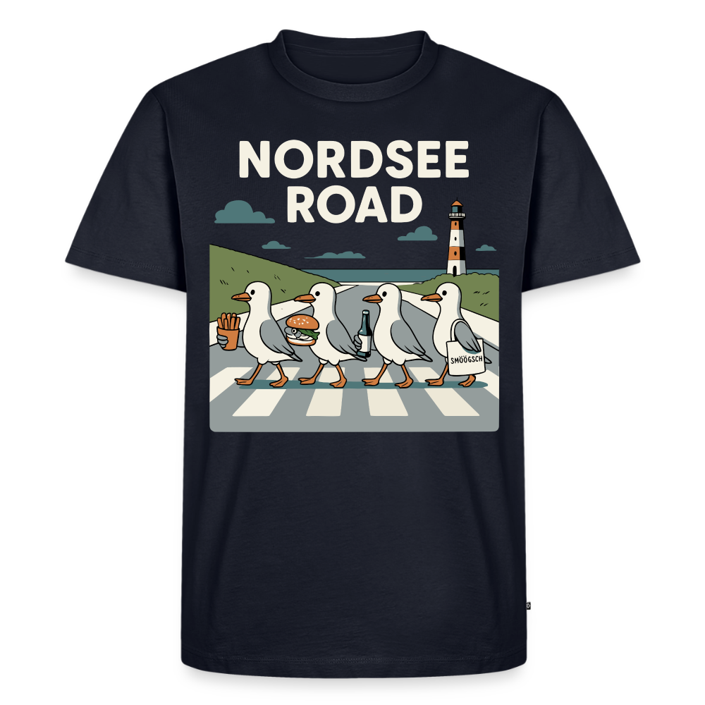 PREMIUM UNISEX T-SHIRT NORDSEE ROAD – Bild 9