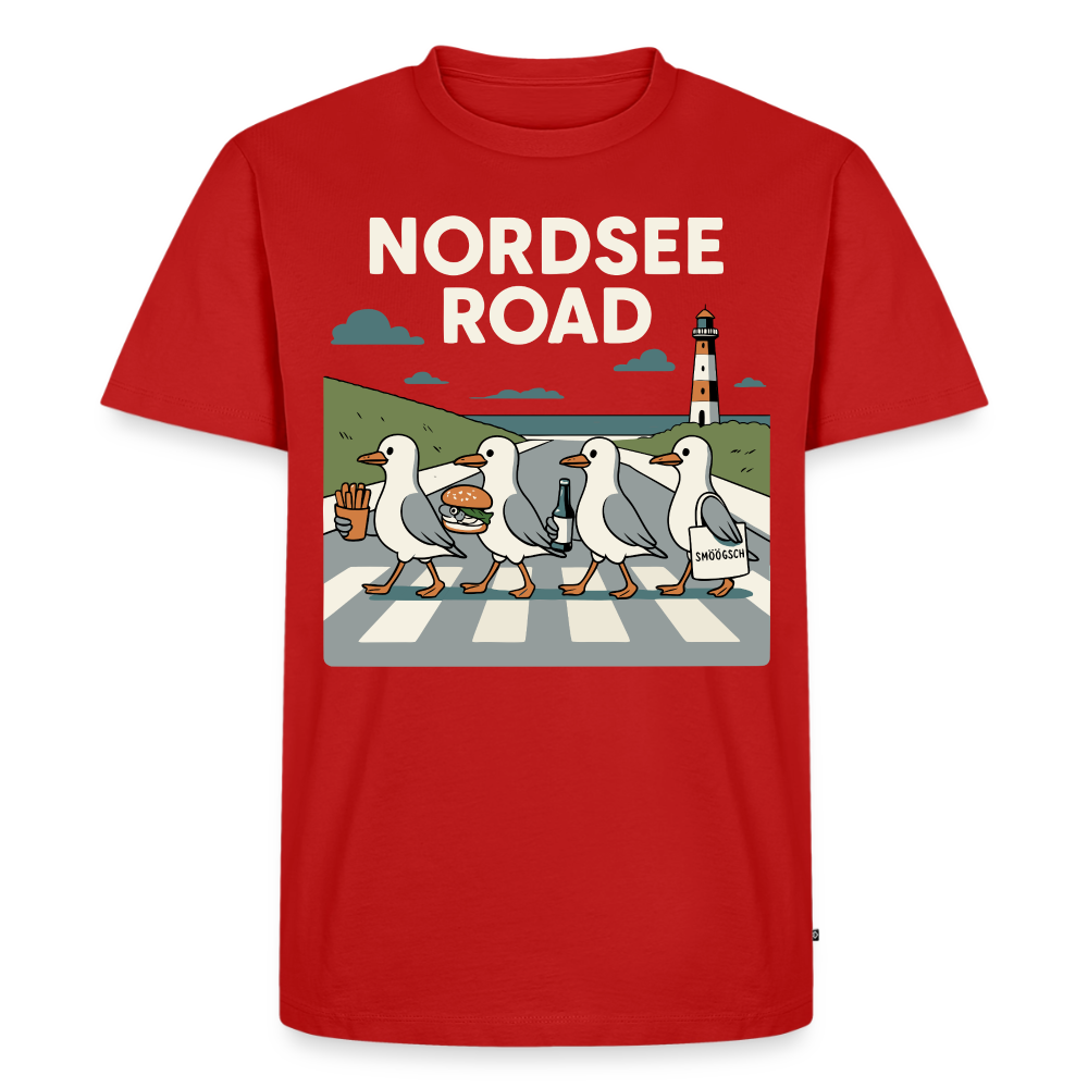 PREMIUM UNISEX T-SHIRT NORDSEE ROAD – Bild 11