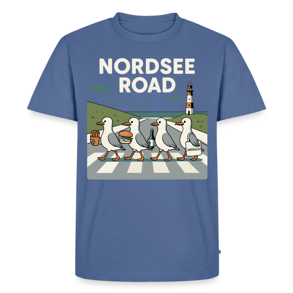 PREMIUM UNISEX T-SHIRT NORDSEE ROAD – Bild 13