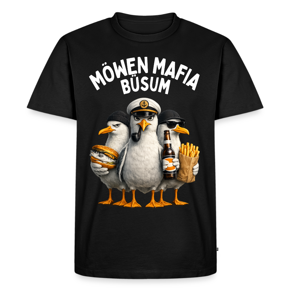 Premium UNISEX T-Shirt 3 MÖWEN MAFIA BÜSUM – Bild 4