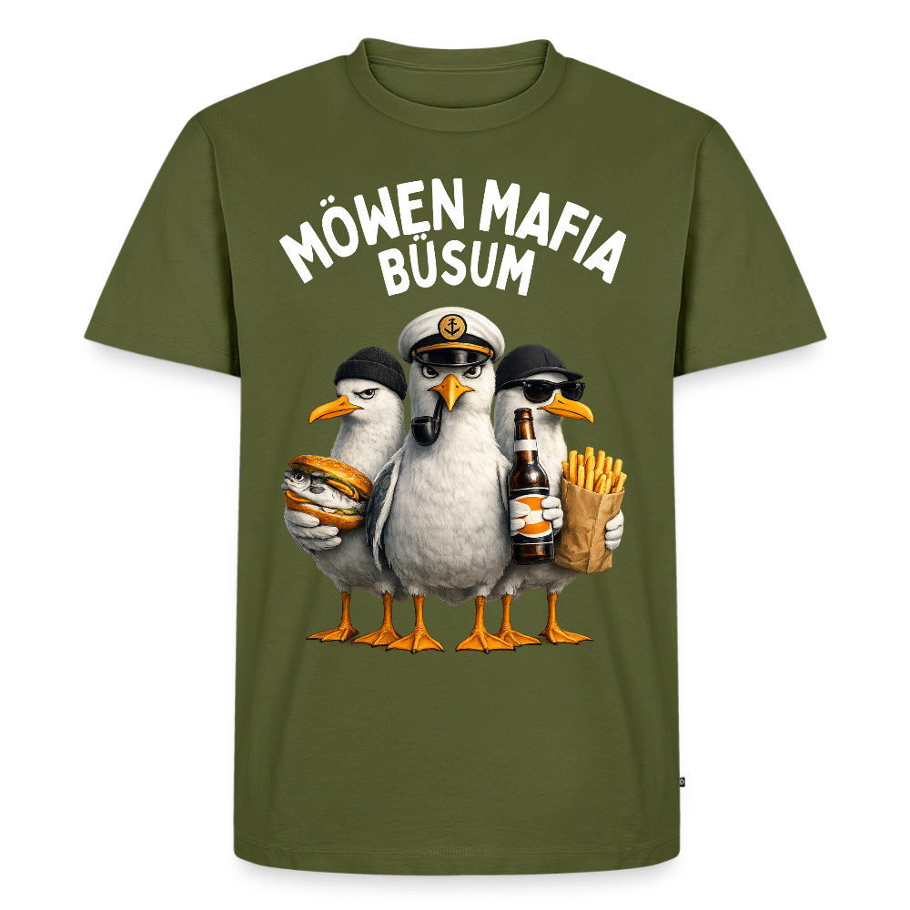 Premium UNISEX T-Shirt 3 MÖWEN MAFIA BÜSUM – Bild 6