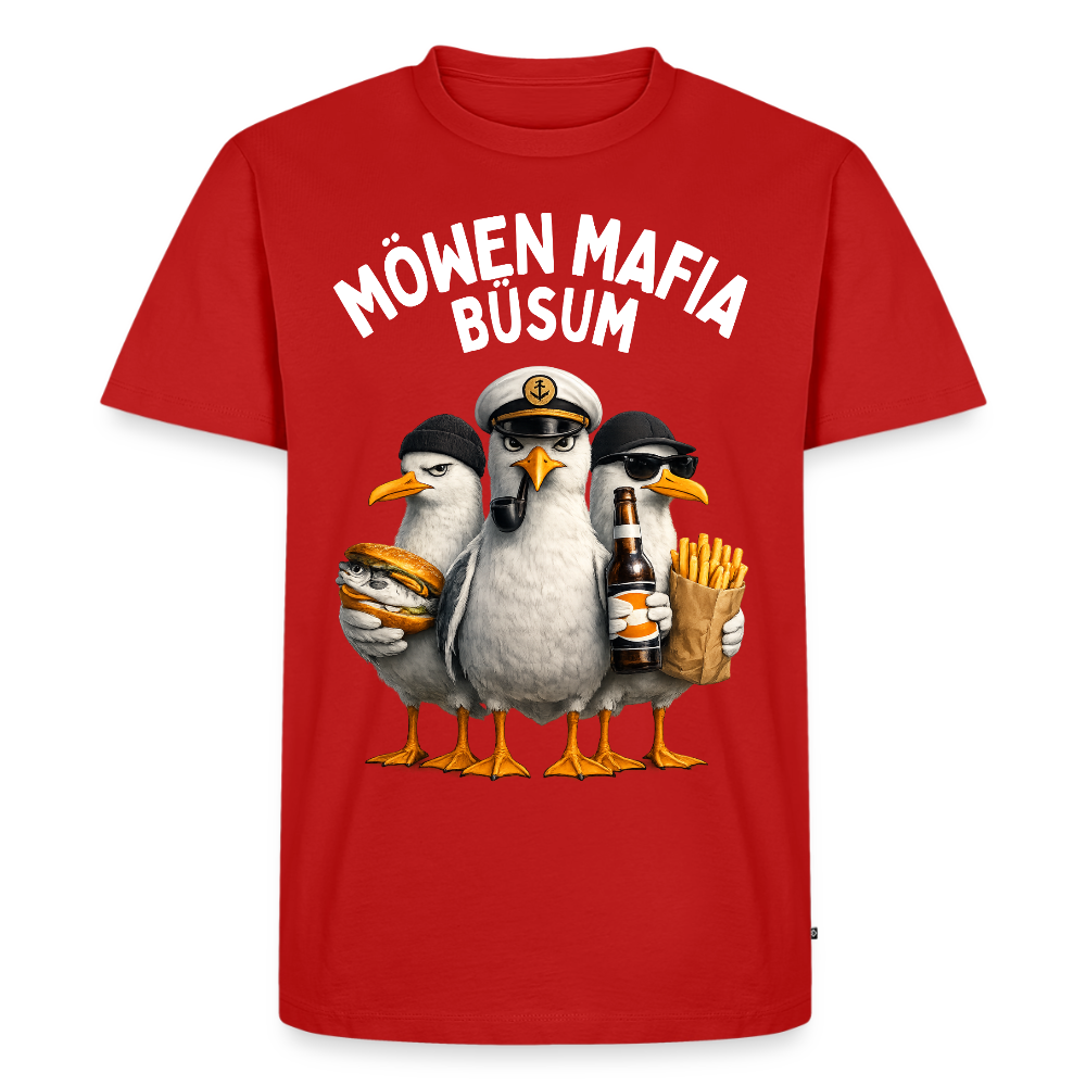 Premium UNISEX T-Shirt 3 MÖWEN MAFIA BÜSUM – Bild 11
