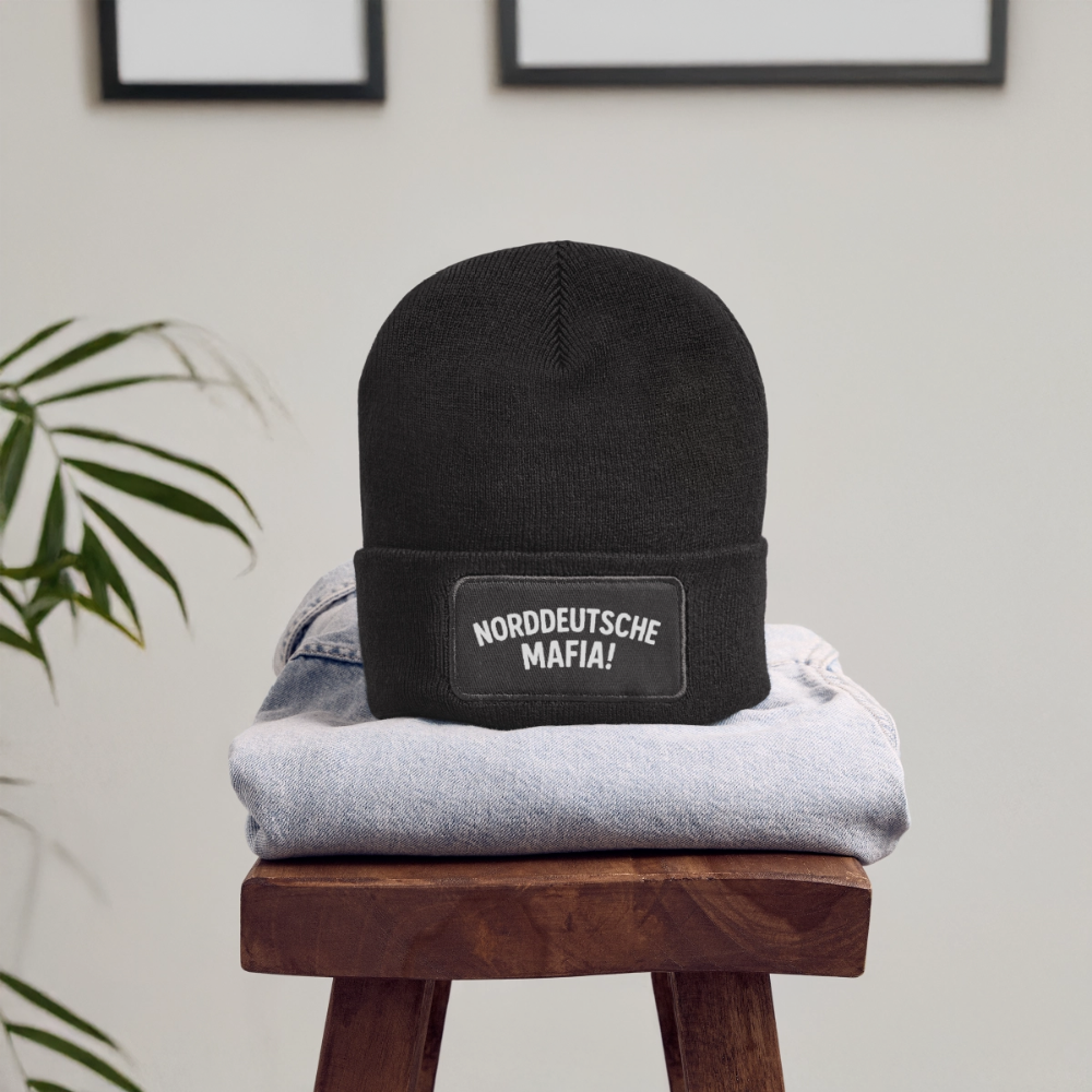 Recycelte Patch Beanie NORDDEUTSCHE MAFIA! – Bild 3