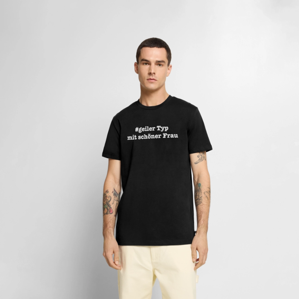 Männer Premium T-Shirt „#geiler Typ mit schöner Frau“ – Bild 2