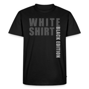 Premium UNISEX T-Shirt WHITE SHIRT BLACK EDITION