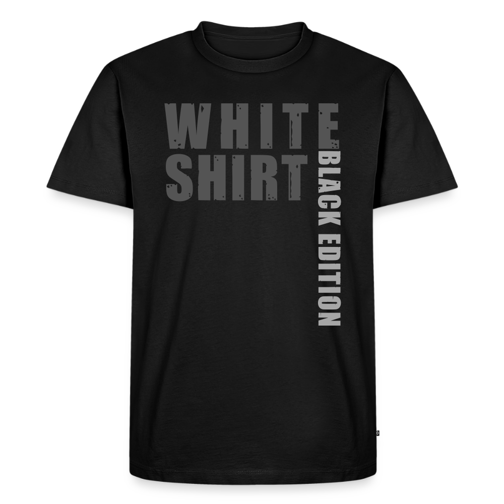Premium UNISEX T-Shirt WHITE SHIRT BLACK EDITION