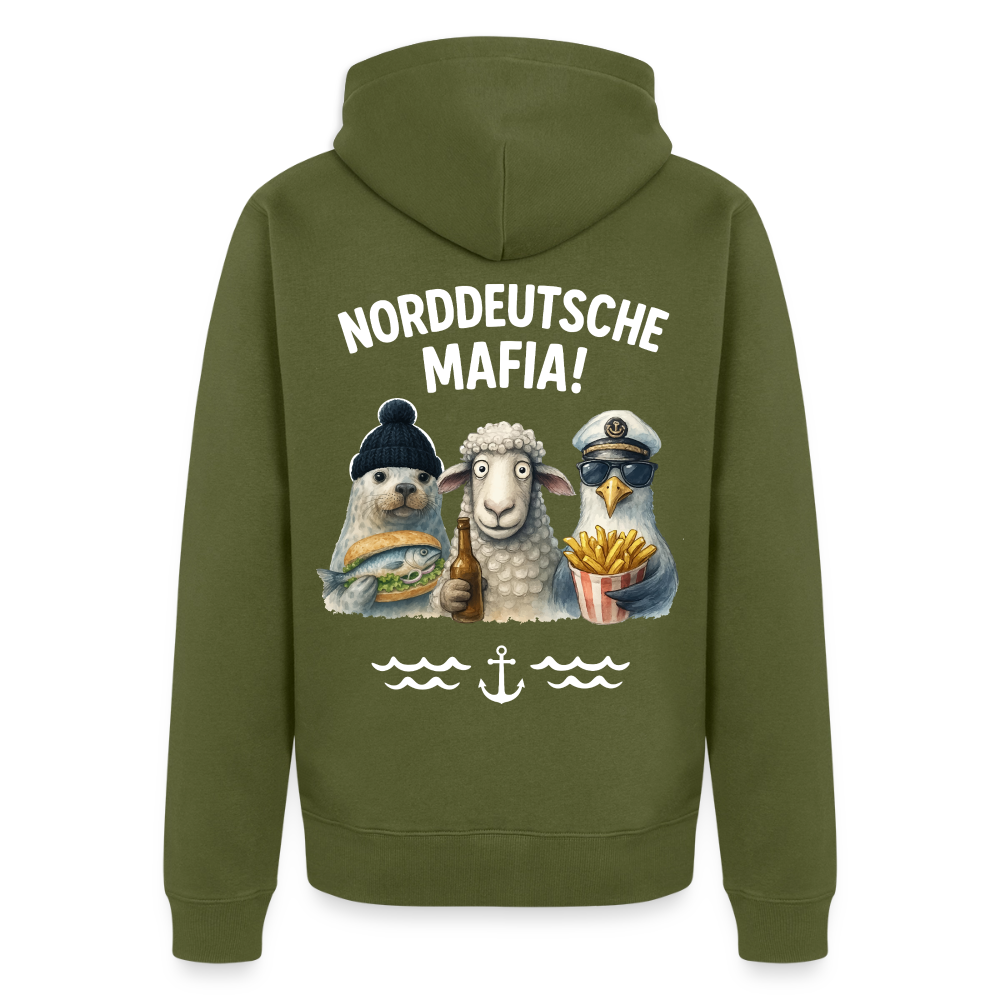 Premium UNISEX Kapuzenjacke NORDDEUTSCHE MAFIA! – Bild 11