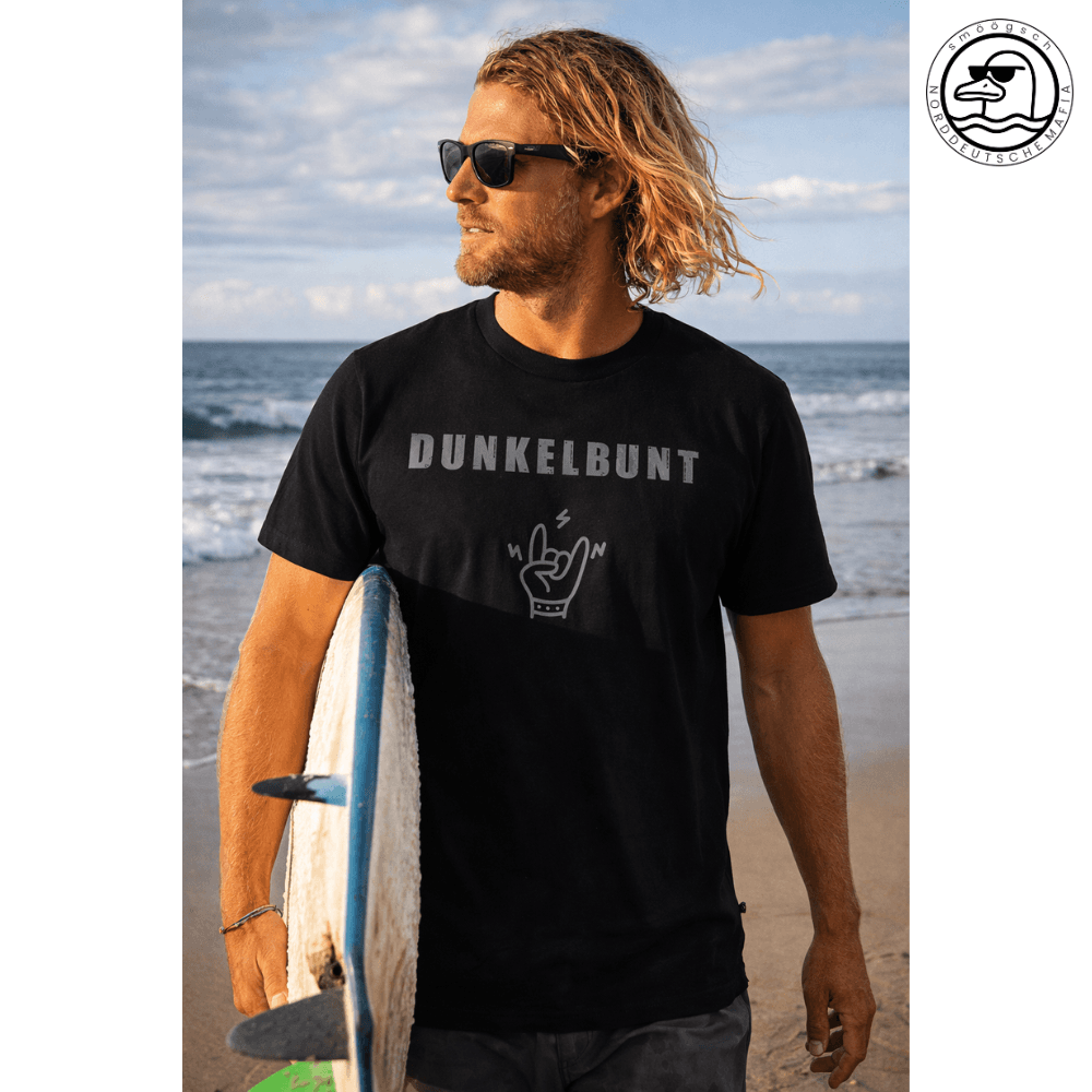 Premium UNISEX T-Shirt DUNKELBUNT – Bild 2