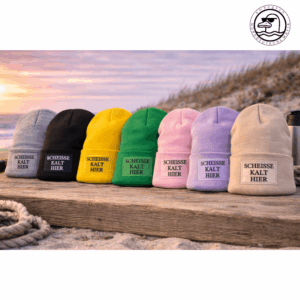 SCHEISSE KALT HIER – Mütze