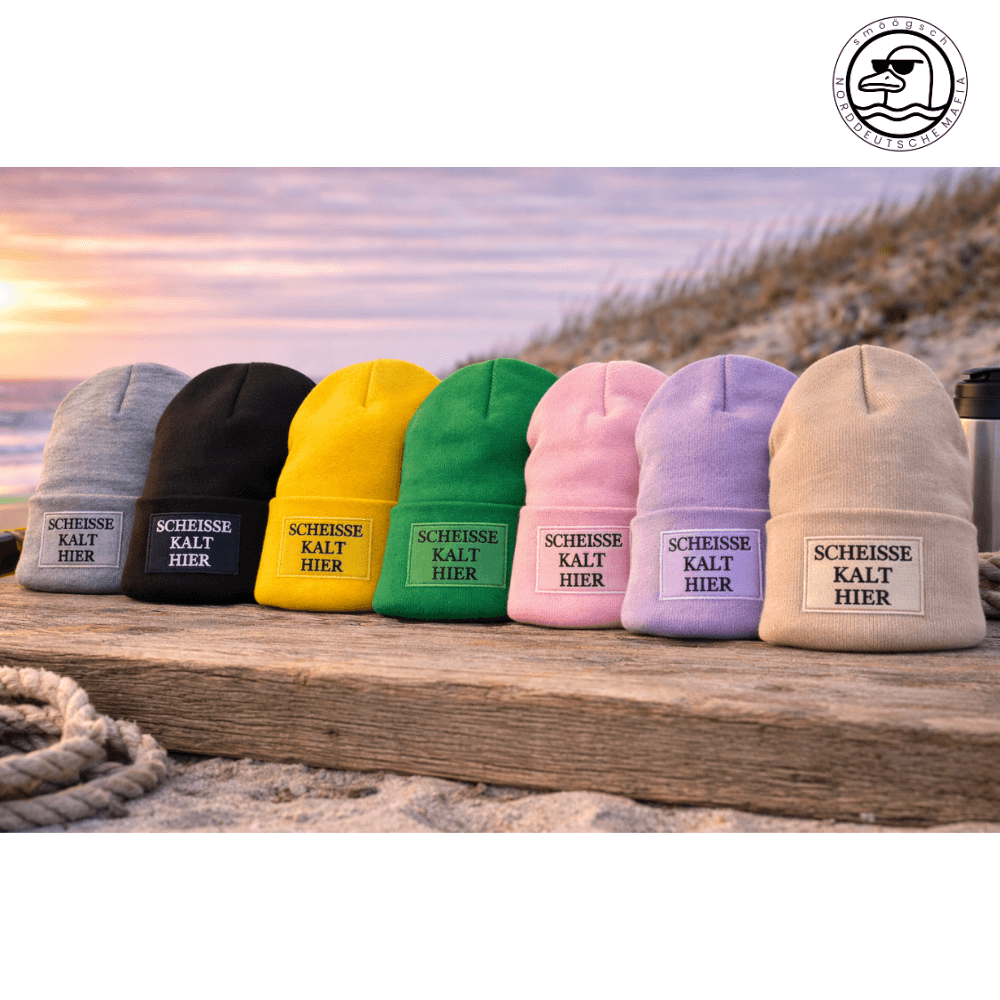 SCHEISSE KALT HIER – Mütze