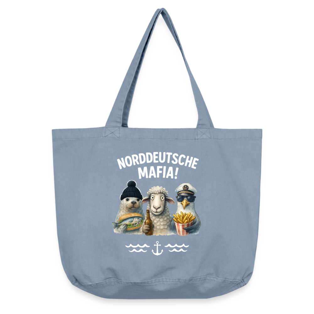 Vintage-Washed Shopper