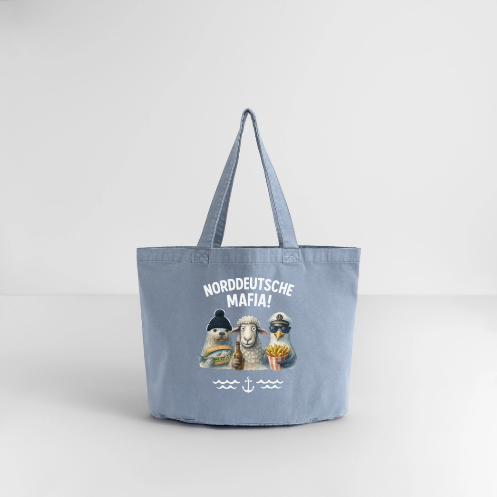 Vintage-Washed Shopper – Bild 2