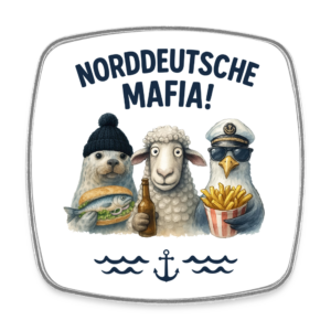 Viereckiger Kühlschrankmagnet