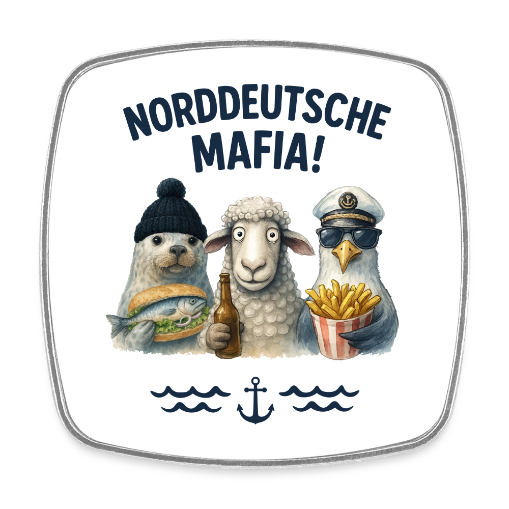 Viereckiger Kühlschrankmagnet