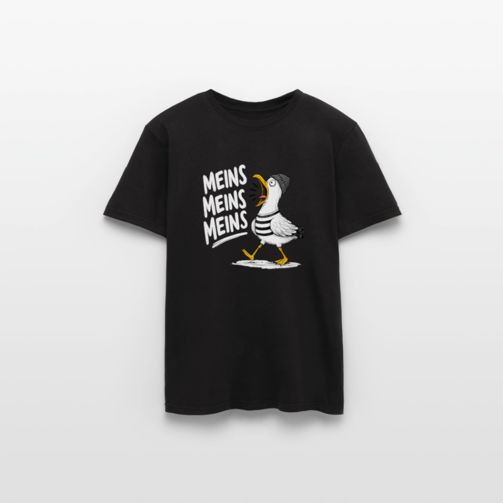 UNISEX T-Shirt WEISSE SCHRIFT MEIN MEINS MEINS – Bild 2