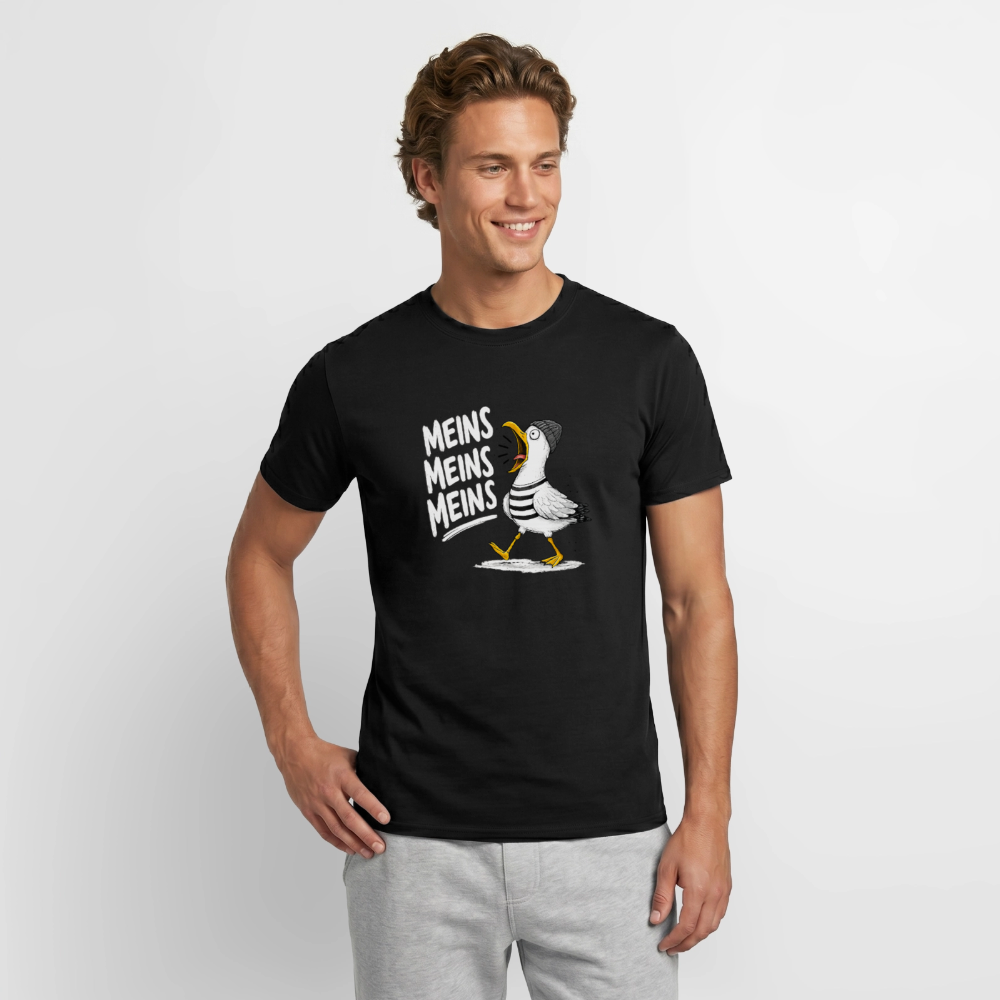 UNISEX T-Shirt WEISSE SCHRIFT MEIN MEINS MEINS – Bild 3