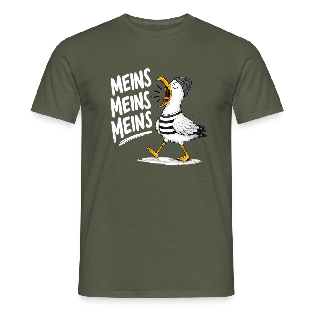 UNISEX T-Shirt WEISSE SCHRIFT MEIN MEINS MEINS – Bild 7