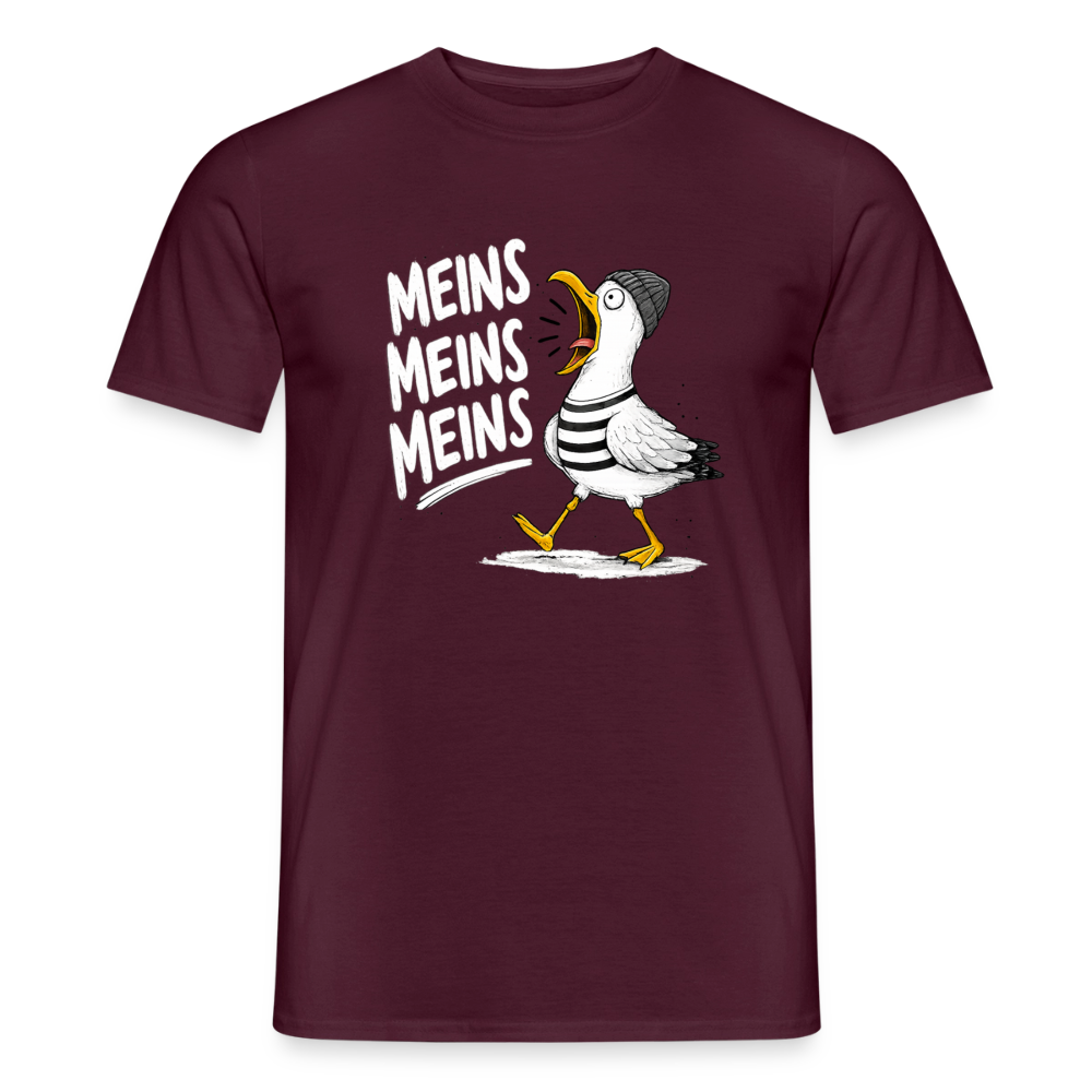 UNISEX T-Shirt WEISSE SCHRIFT MEIN MEINS MEINS – Bild 9