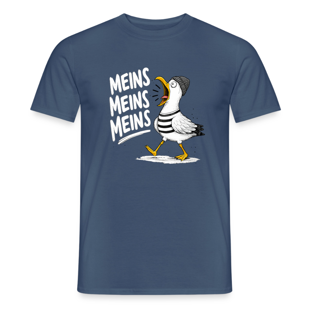 UNISEX T-Shirt WEISSE SCHRIFT MEIN MEINS MEINS – Bild 12