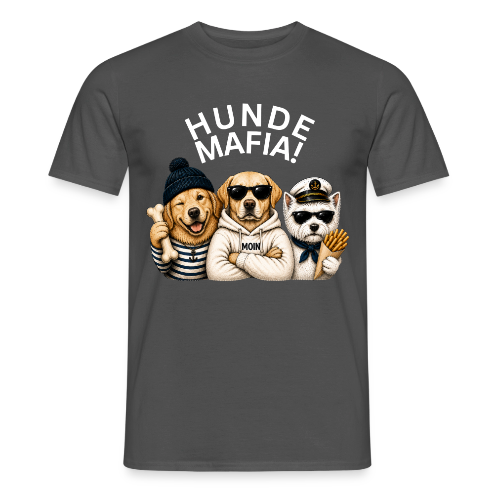 UNISEX T-Shirt HUNDEMAFIA WEISSE SCHRIFT! – Bild 5