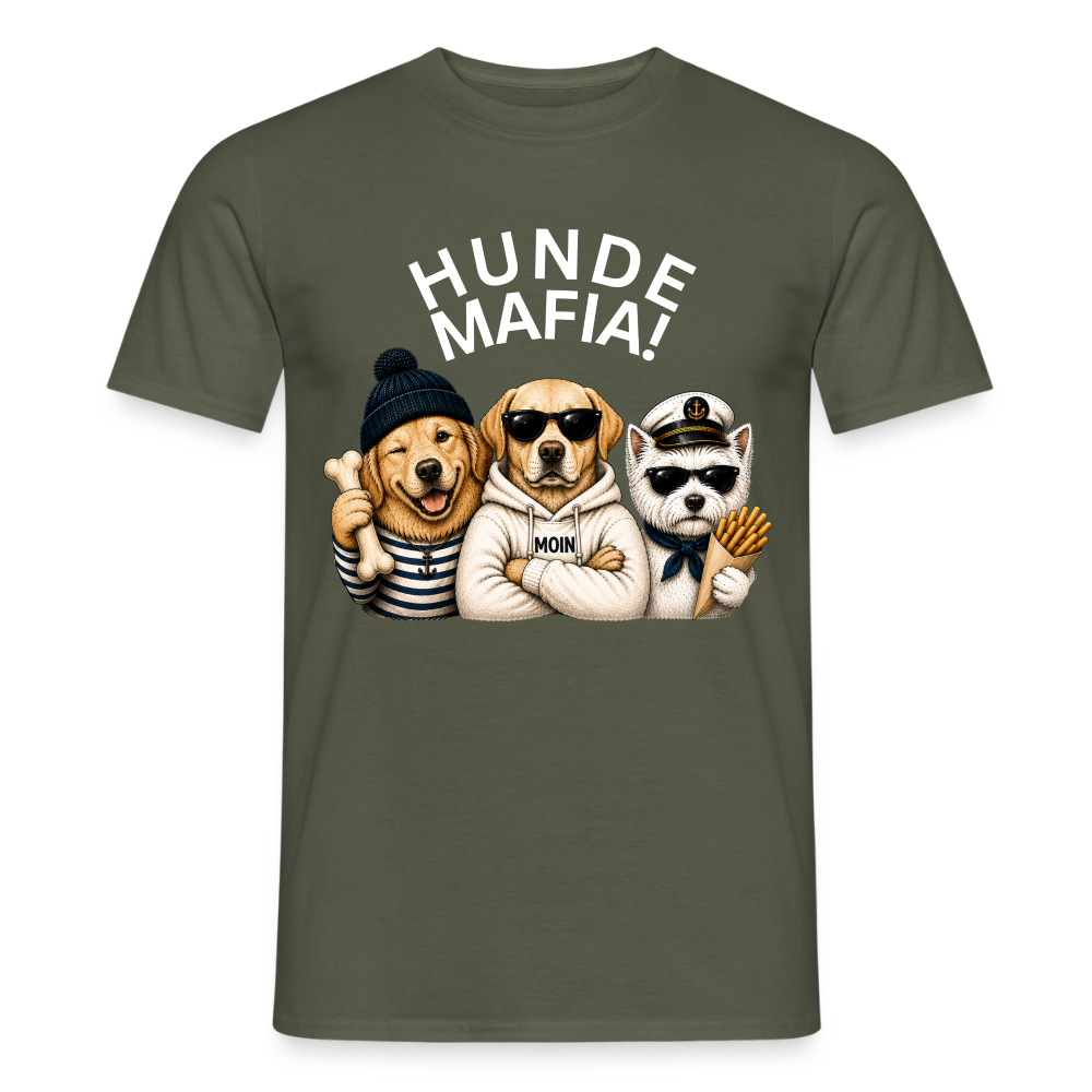 UNISEX T-Shirt HUNDEMAFIA WEISSE SCHRIFT! – Bild 6