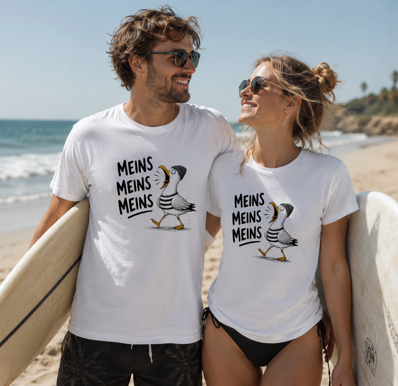 UNISEX T-Shirt MEIN MEINS MEINS – Bild 4